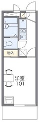 レオパレスツインハイツＡの物件間取画像